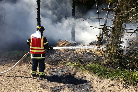 Kratrydder �rsag til brand