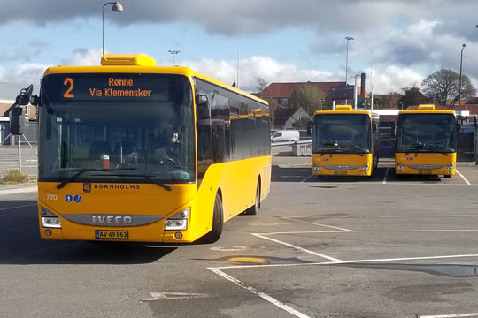 Cykell�b p�virker busruter