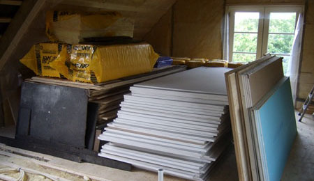 Arbejdsferie i hus og have