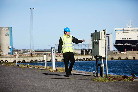 R�nne Havn base for ny vindm�llepark