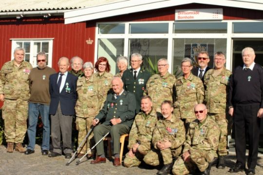 Hjemmev�rnet markerede befrielsen