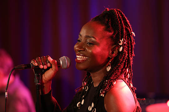 Feridah Rose gav sj�lfuld koncert