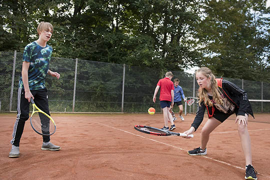 DGI sl�r et slag for tennissporten