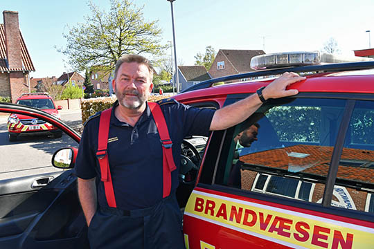 Mindre brand i R�nne