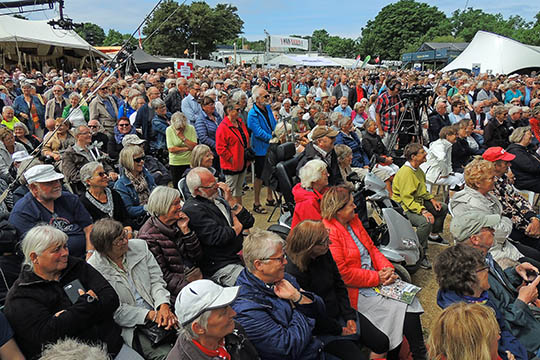 Rekord mange til Folkem�det