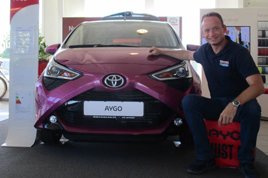 Ny Toyota lanceres i Aakirkeby