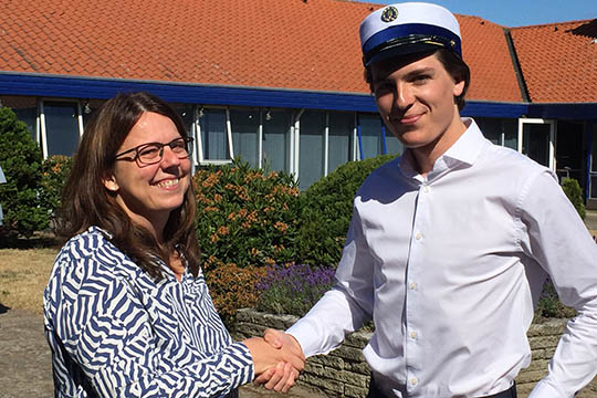 �rets f�rste HHX-student