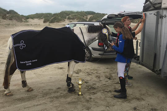 Mathilde vandt springst�vne p� R�m�