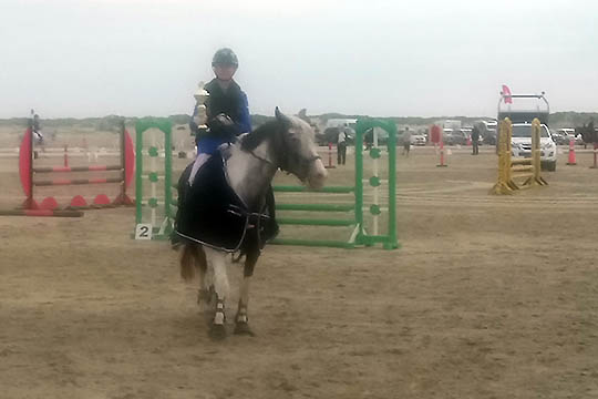 Endnu en sejr til lokal ponyrytter