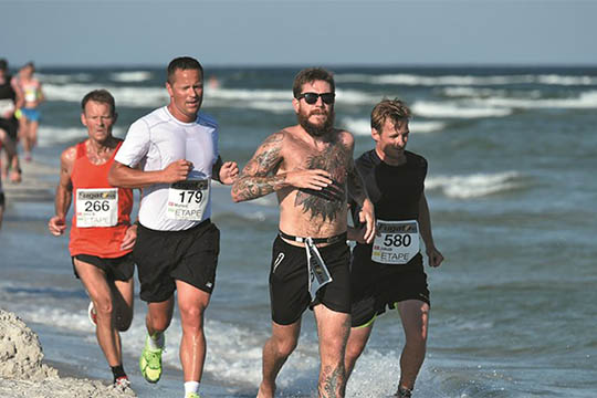 F�lles tr�ning p� etaperuterne