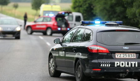 Ni personer p� hospital efter trafikuheld