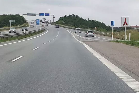 Giv den gas n�r du fletter