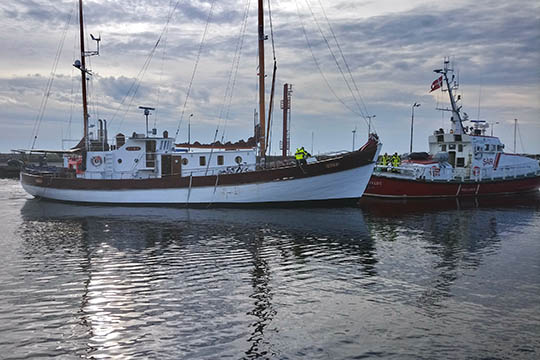 Polsk lystb�d sl�bt til Nex�