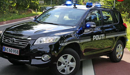 Narkok�rsel p� stj�len motorcykel