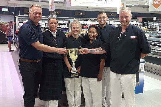 Atter guldpokal til slagterne i Nex�