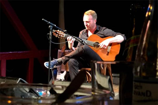 Musikalske venner p� Svanekegaarden