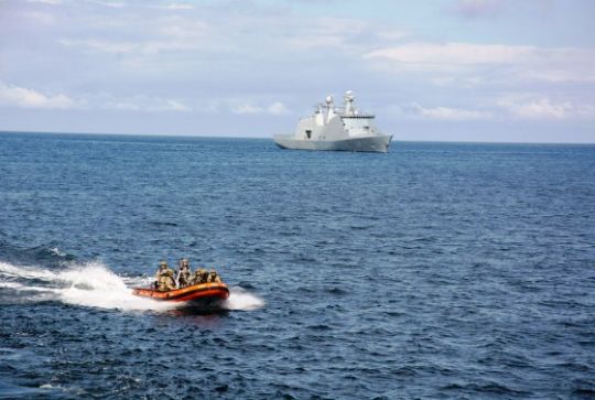 NATO holdt �velse i �sters�en