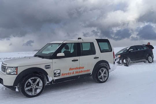 Autohj�lpen er klar til snestormen