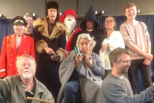 Juleteater i Svaneke