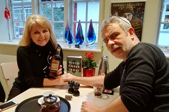 Sara Bl�del bes�gte Ekkodalen