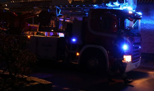Brand i �stermarie
