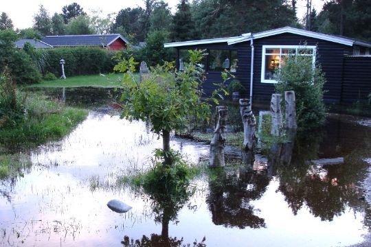 H�jtst�ende grundvand giver problemer