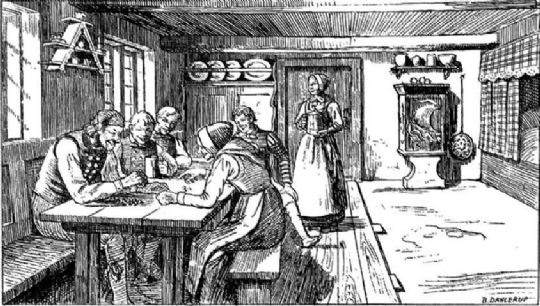 Julenat og overtro i gamle dage