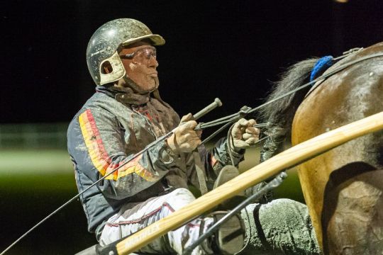 Lind-Holms nye hest tager h�rdt fat