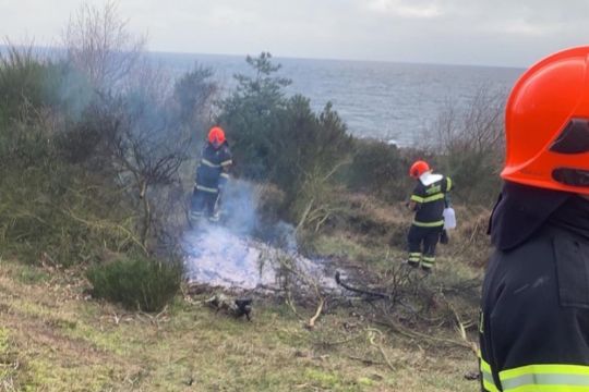 Naturbrand ved Salomons kapel