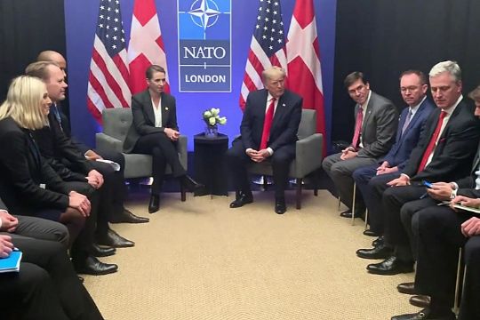 Forsvar bliver ikke i Mette F�s baghave