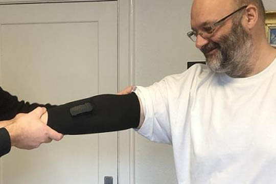 BRK-ansatte tester nyt produkt