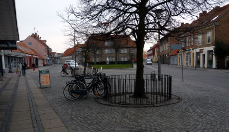 Trafikuheld p� Lille Torv