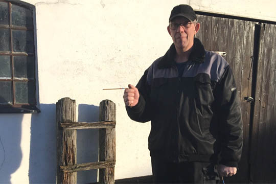 Landbrug d�jer med jordstr�m