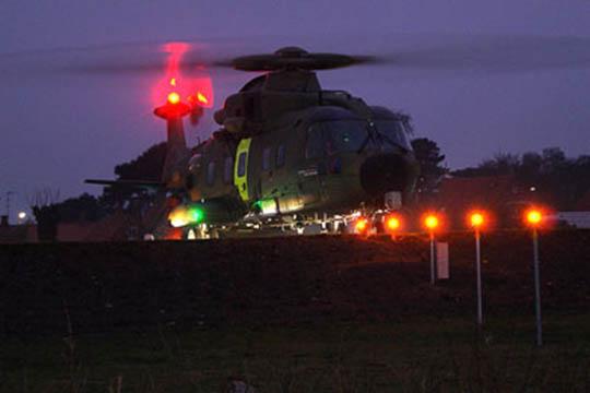 Ambulanceflyvning afbl�st