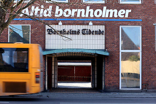 Langt f�rre l�ser Bornholms Tidende