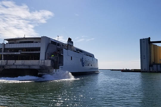 Rederi �nsker bedre infrastruktur i Ystad
