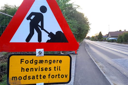 Nye cykelstier p� Mosevej i Nex�