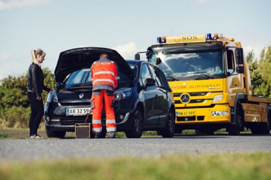 Autohj�lp m� bruge bl� blink