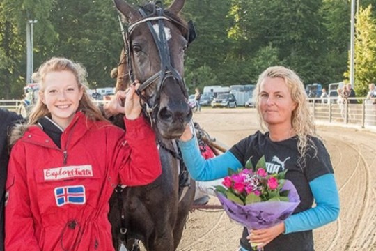 To kvindelige tr�nere i Top3