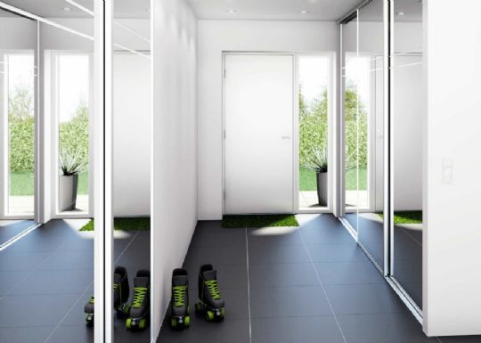 T�nk funktionelt n�r du indretter entr�en