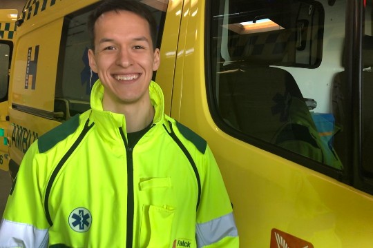 Nyuddannet ambulanceredder