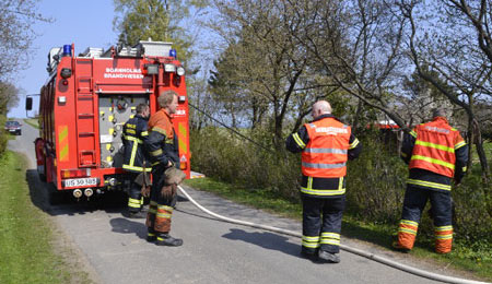 Mindre naturbrand i Stampen