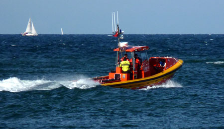 Mindre brand p� lystsejler