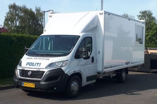 Politiet har f�et ny mobil politistation