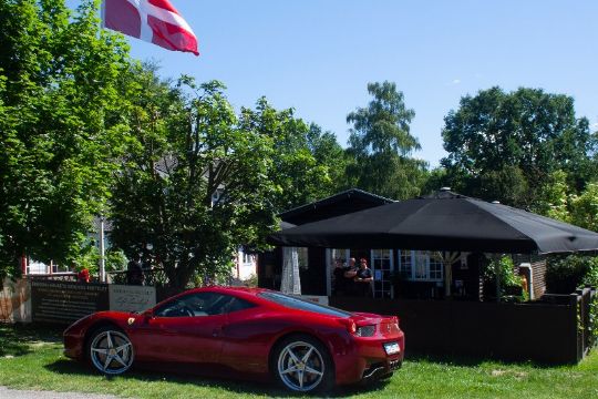 Ferrari�er vakte opsigt i Ekkodalen