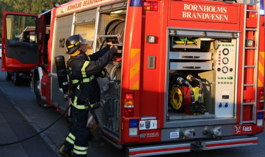 Glemt mad udl�ste brandalarm