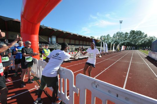 Firmastafetten l�bes torsdag