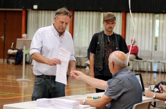 Valgresultatet i Bornholms to valgkredse