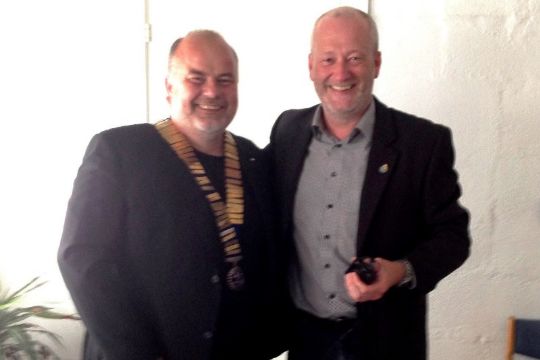 Ny pr�sident i Nex� Rotary