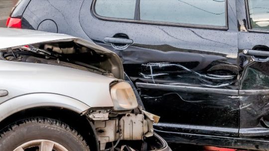 To biler st�dte sammen i Klemensker